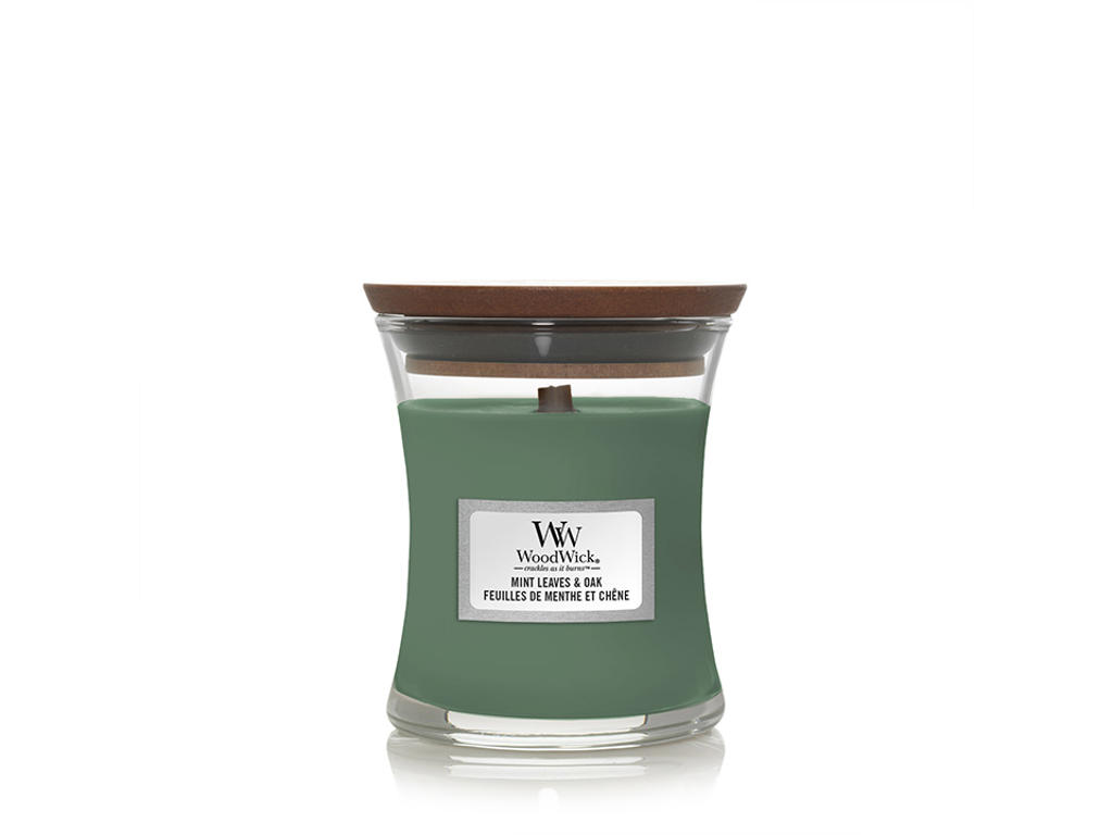 WoodWick Mini - Mint Leaves & Oak