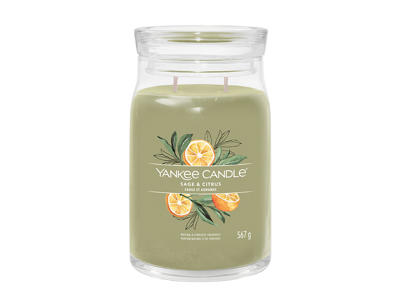 Yankee Candle Signature Duftlys - Large - Sage & Citrus