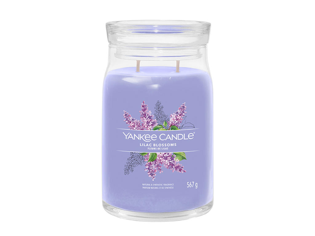 Yankee Candle Signature Duftlys Large – Lilac Blossoms