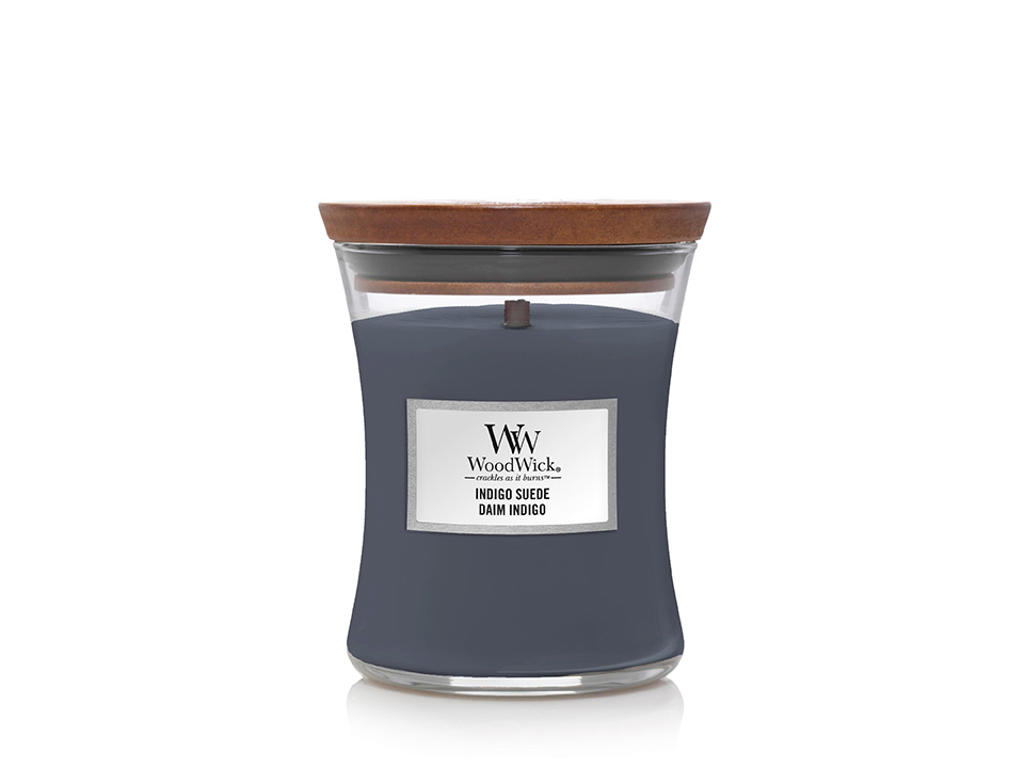 WoodWick Medium - Indigo Suede
