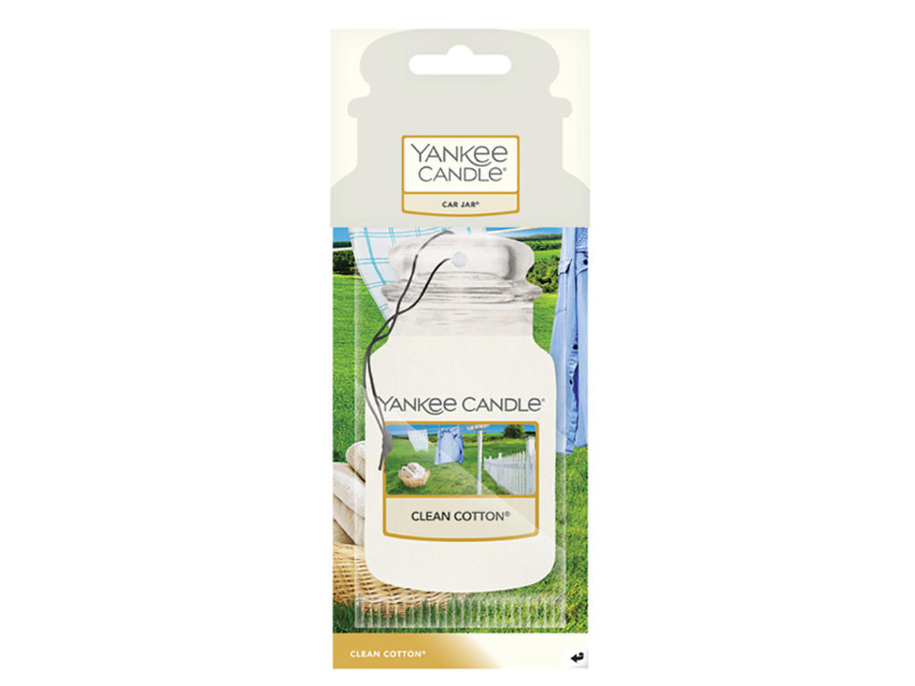 Yankee Candle Car Jar Paper - Clean Cotton