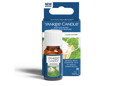 Yankee Candle Ultrasonic Aroma Oil Clean Cotton 10 ml