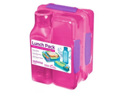 Sistema Lunch 3 Pack - Pink/Lilla