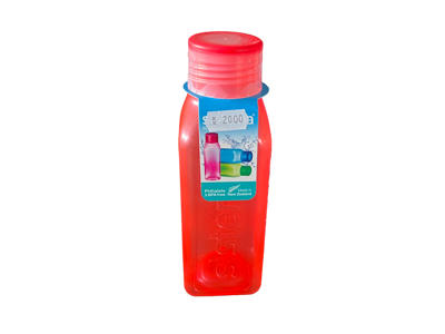 Sistema Square Bottle 475ml - Orange