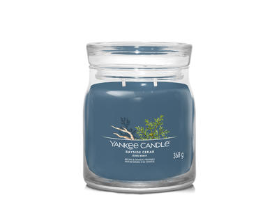 Yankee Candle Signature Duftlys - Medium - Bayside Cedar