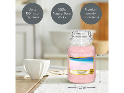 Yankee Candle Classic Duftlys Large Pink Sands