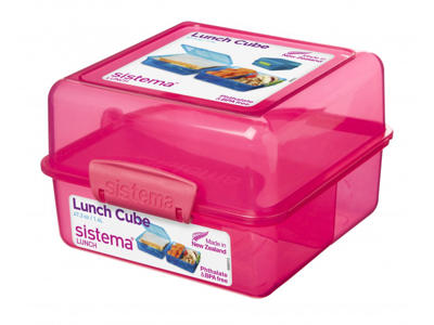 Sistema Lunch Cube 1,4 Liter Pink