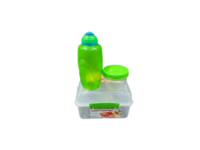 Sistema Lunch Cube Max -Bonus Bottle - Grøn